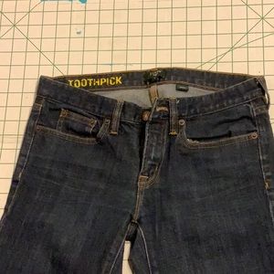 J crew stretch toothpick jeans